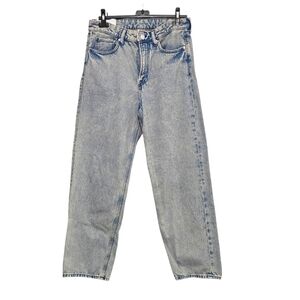 H&M Loose Fit High Rise Denim Jeans Womens Size US 31